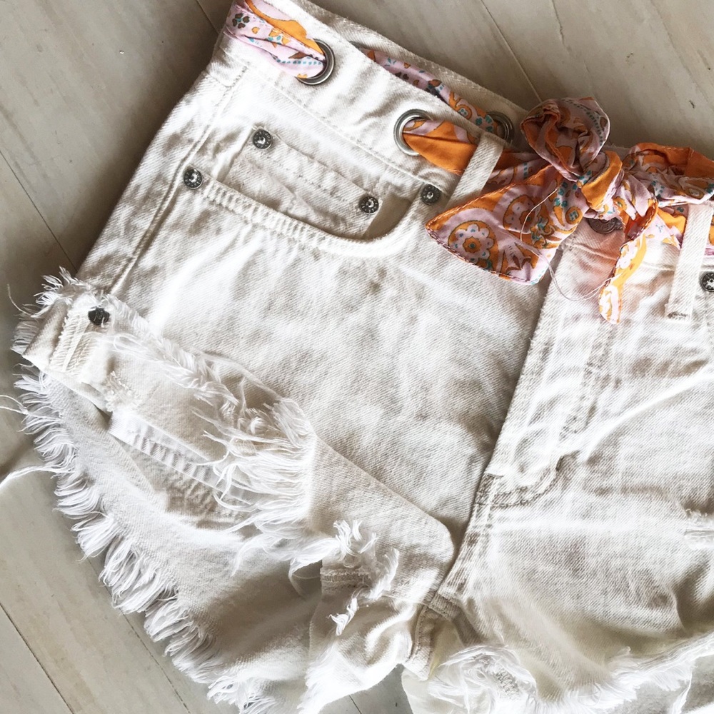 super cute free people boho shorts! NWT